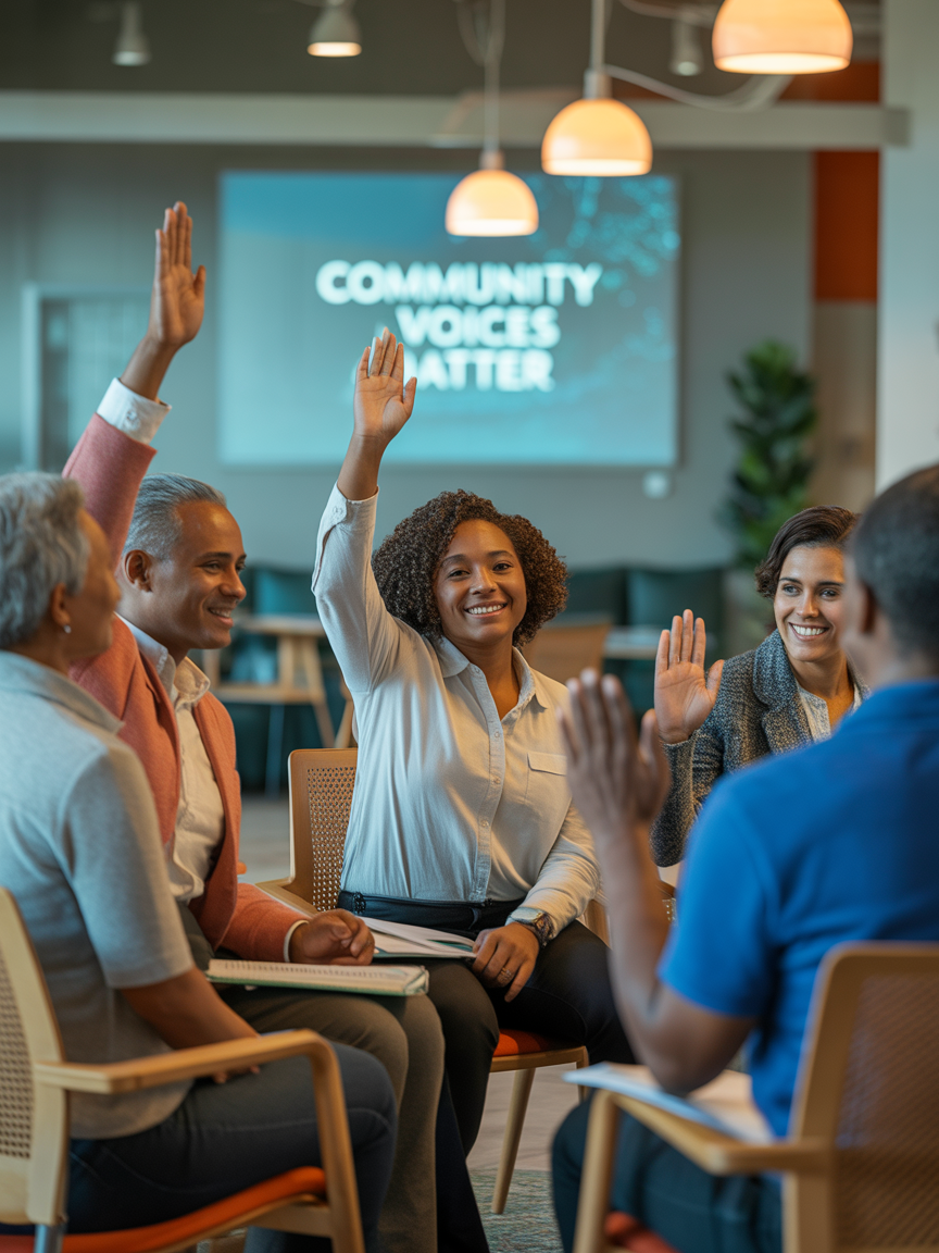 Click Here for a list of audio recordings of community meetings